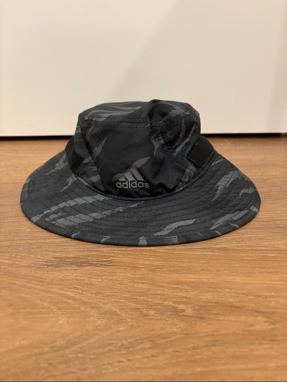 adidas Black & Gray Camo Bucket Hat
